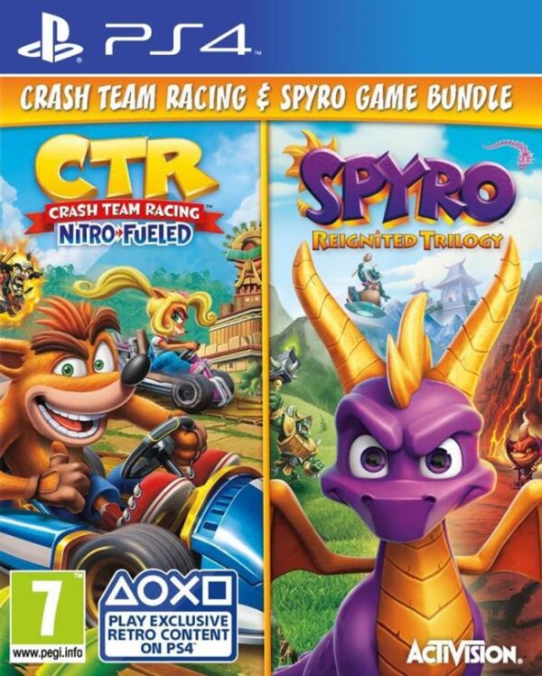 crash team racing nitro fueled & spyro