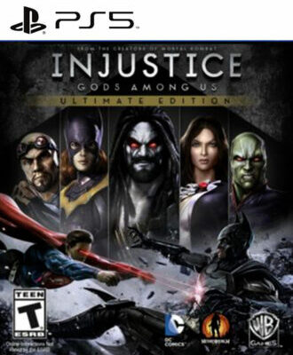 injustice gods among us ultimate edition ps5 retro